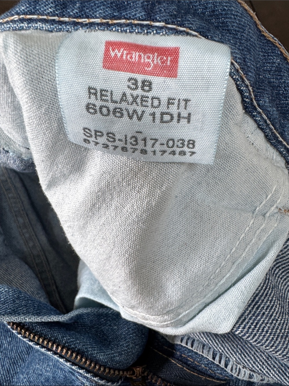 Wrangler Men's Light Blue Denim Jean Shorts - Picture 2 of 4